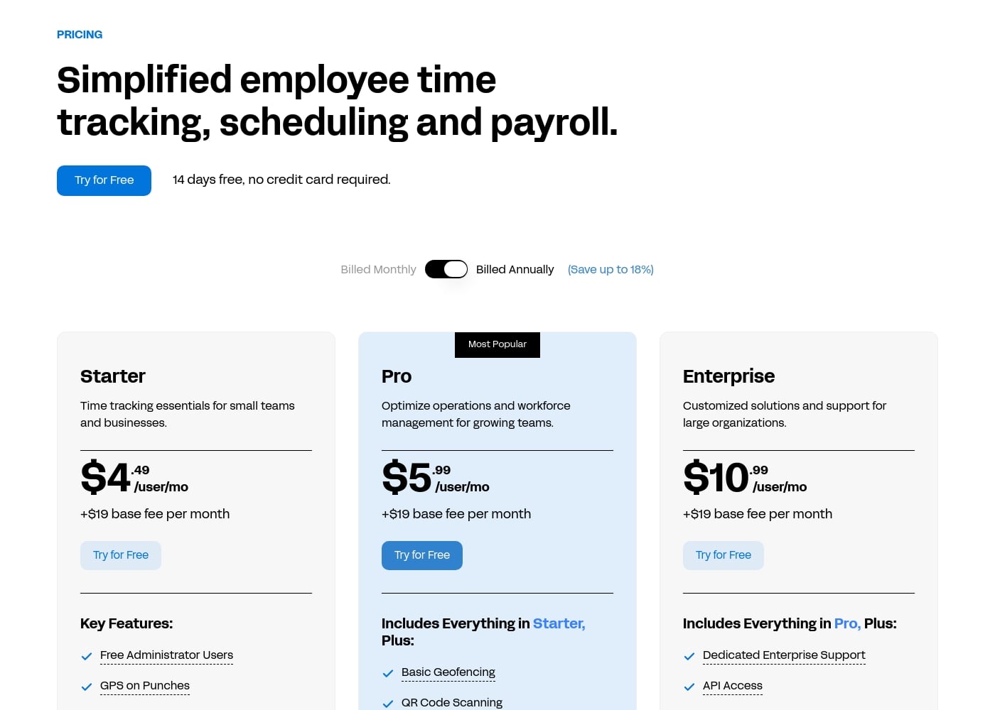 Pricing