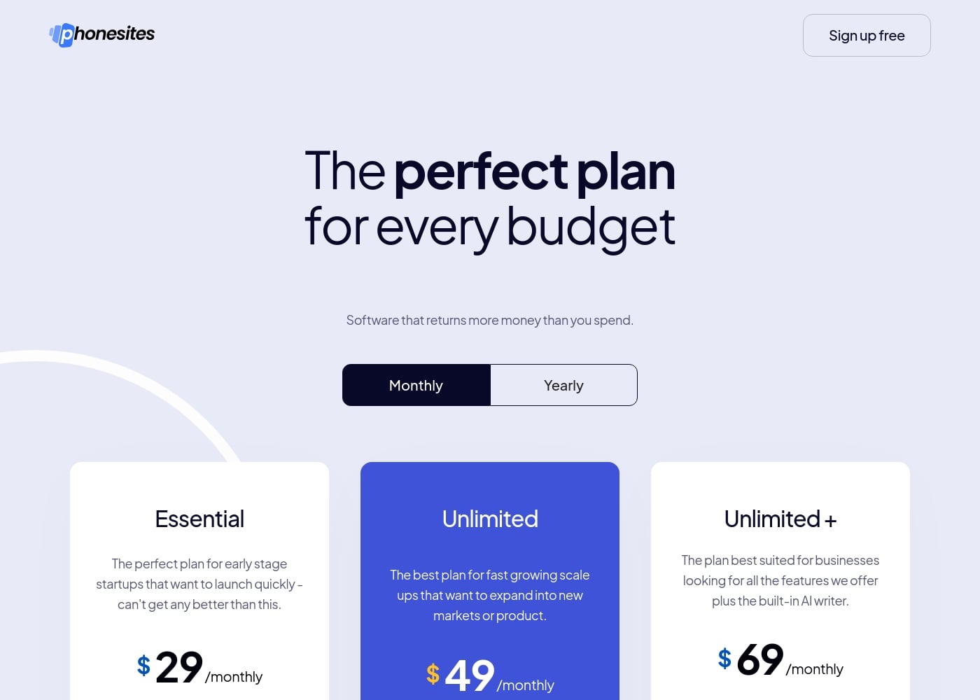 Pricing
