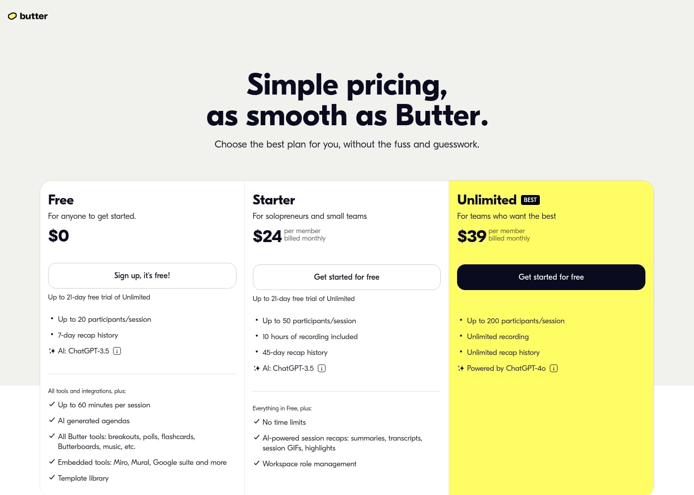 Pricing