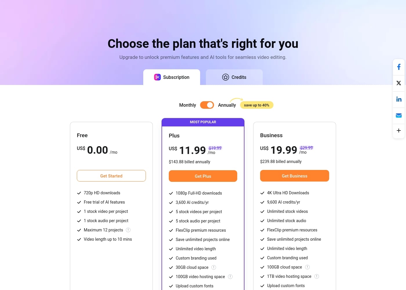 Pricing