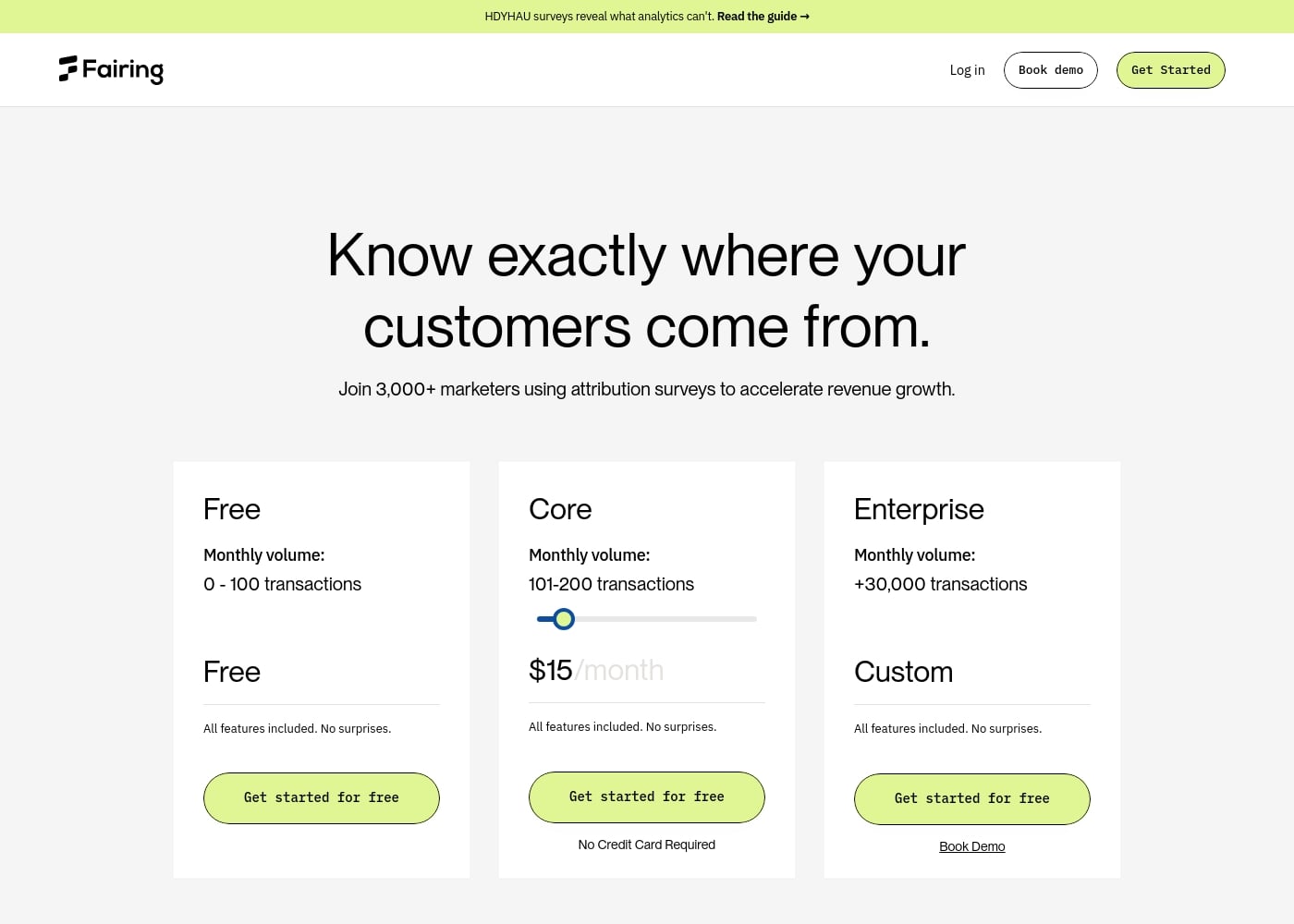 Pricing