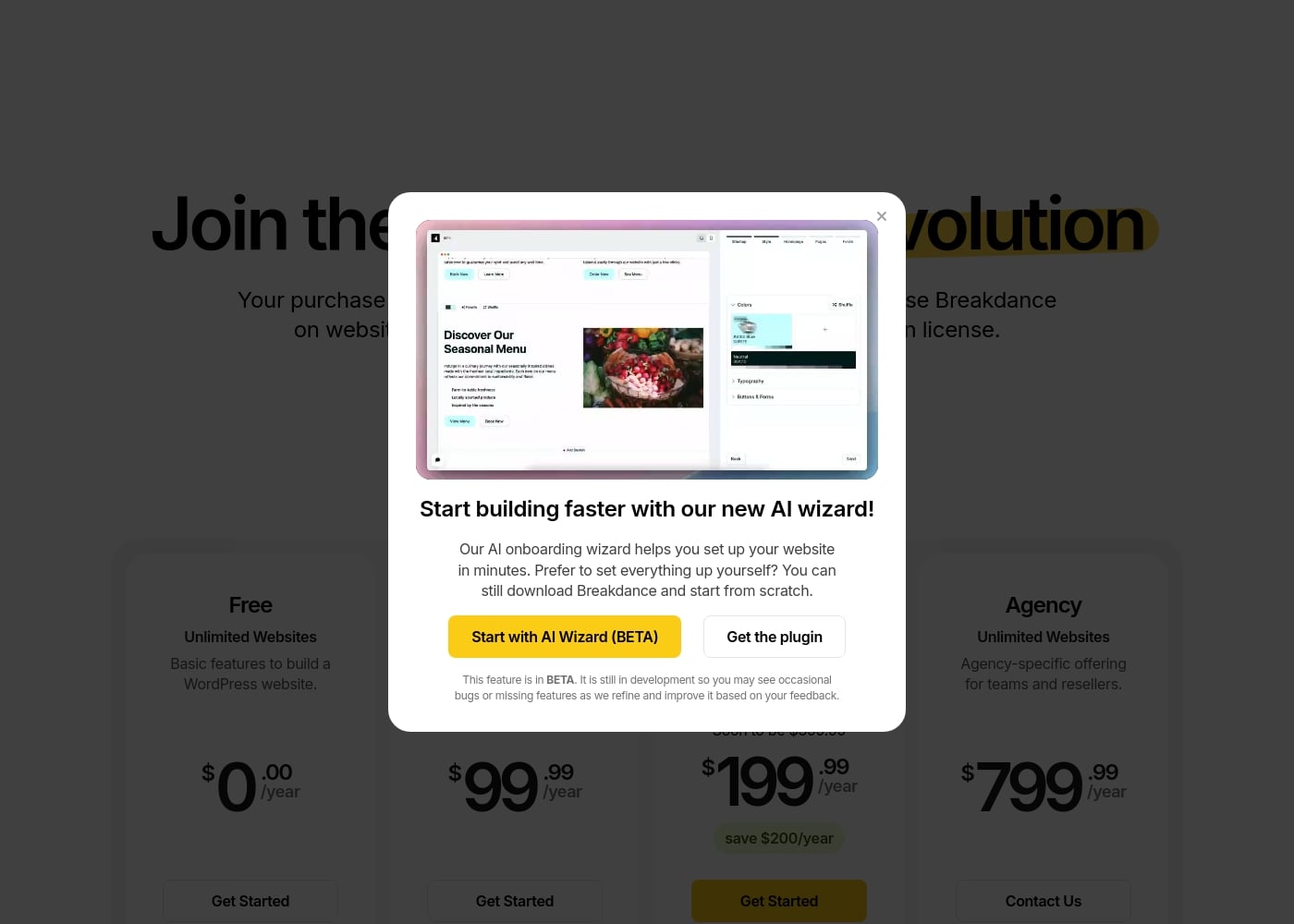 Pricing