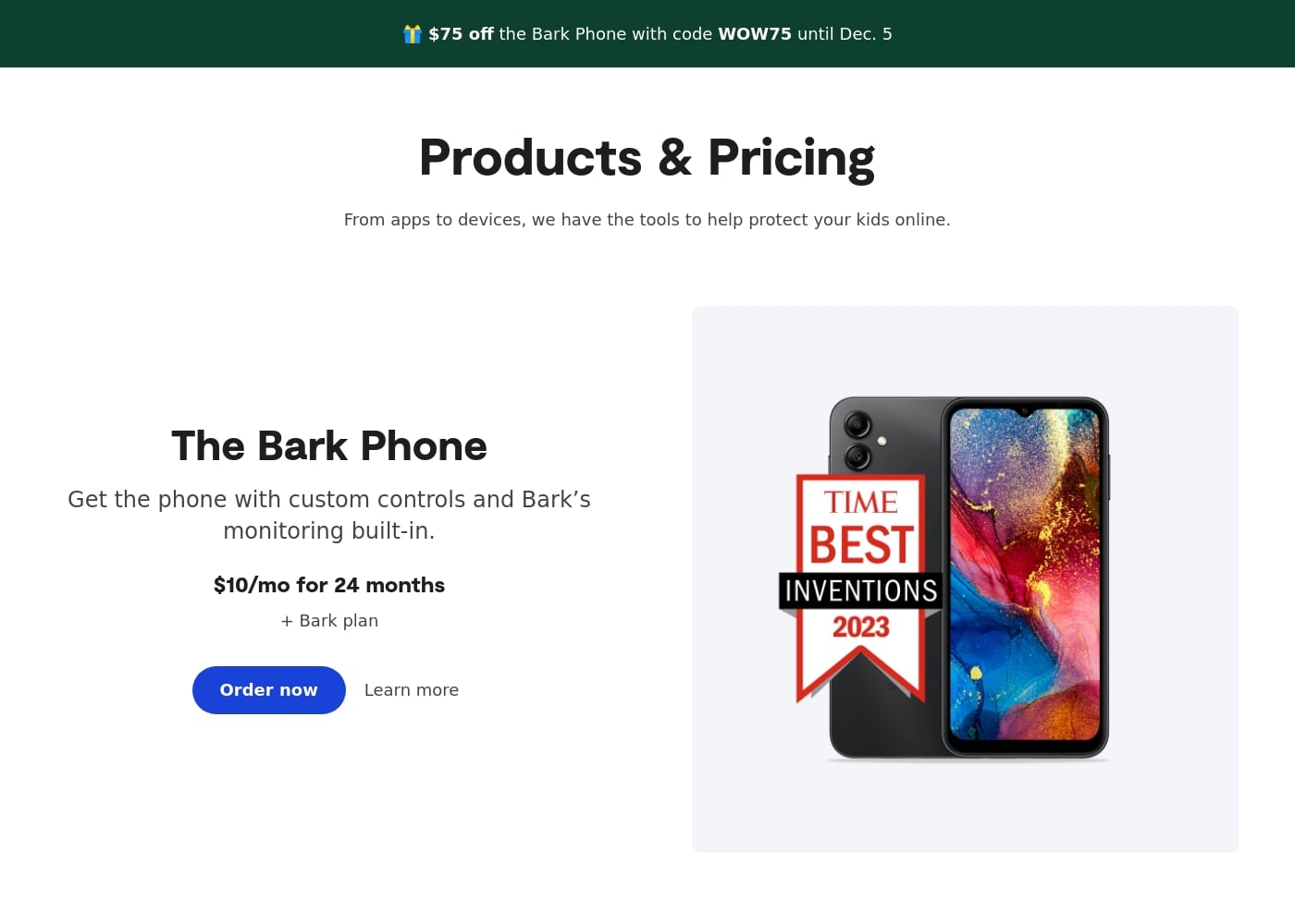 Pricing