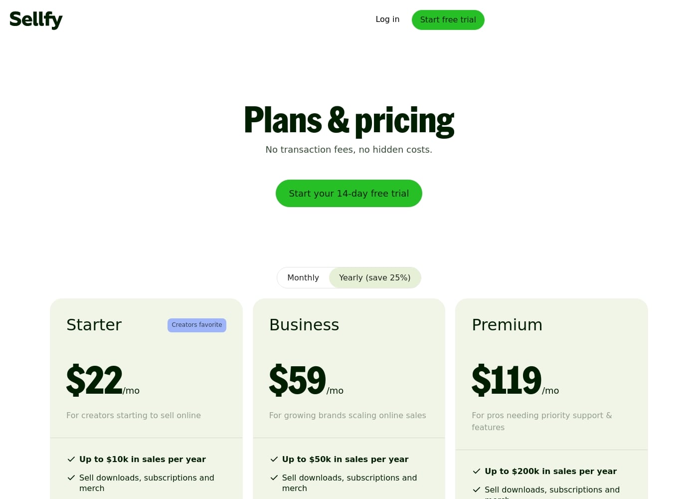 Pricing