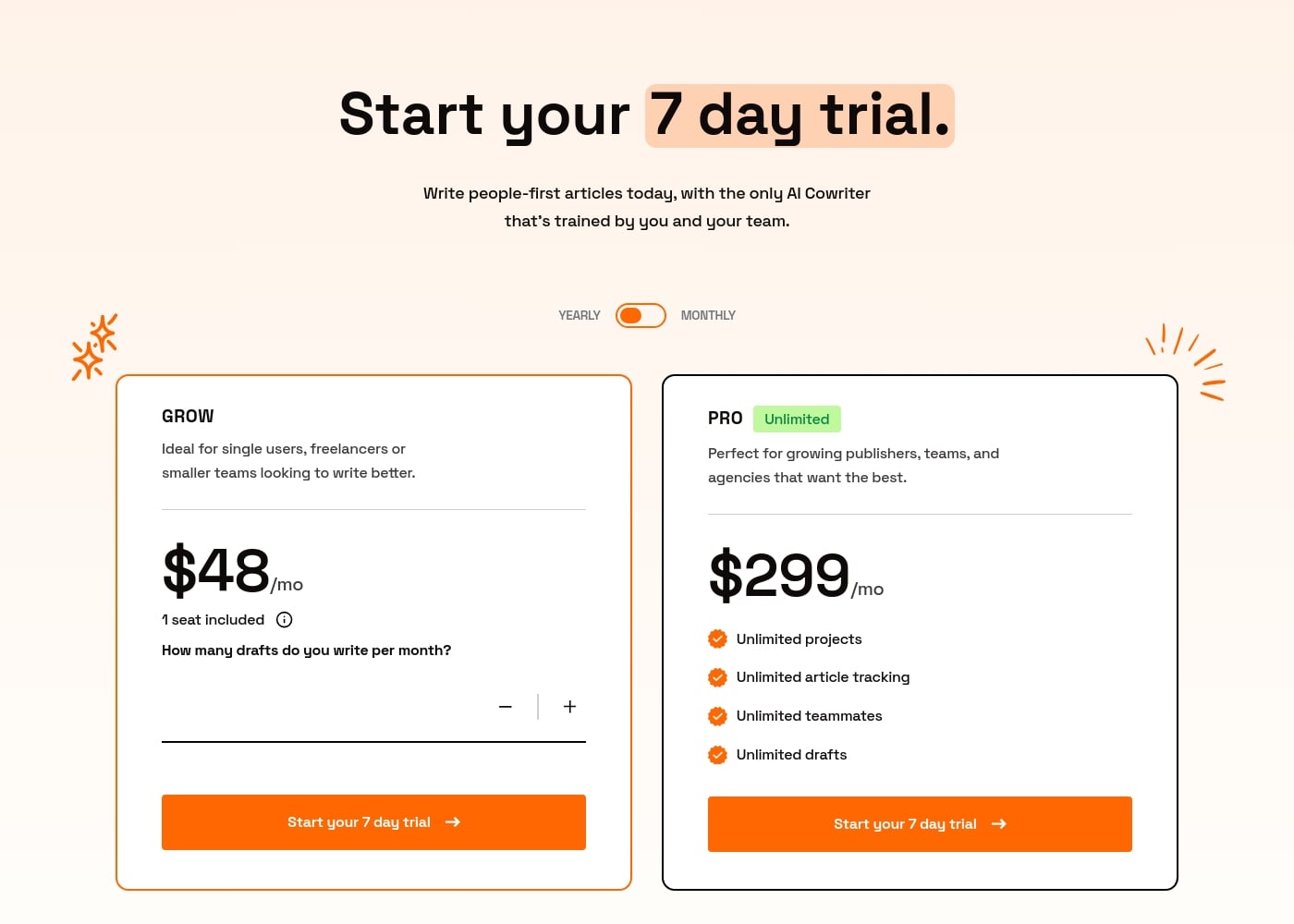 Pricing