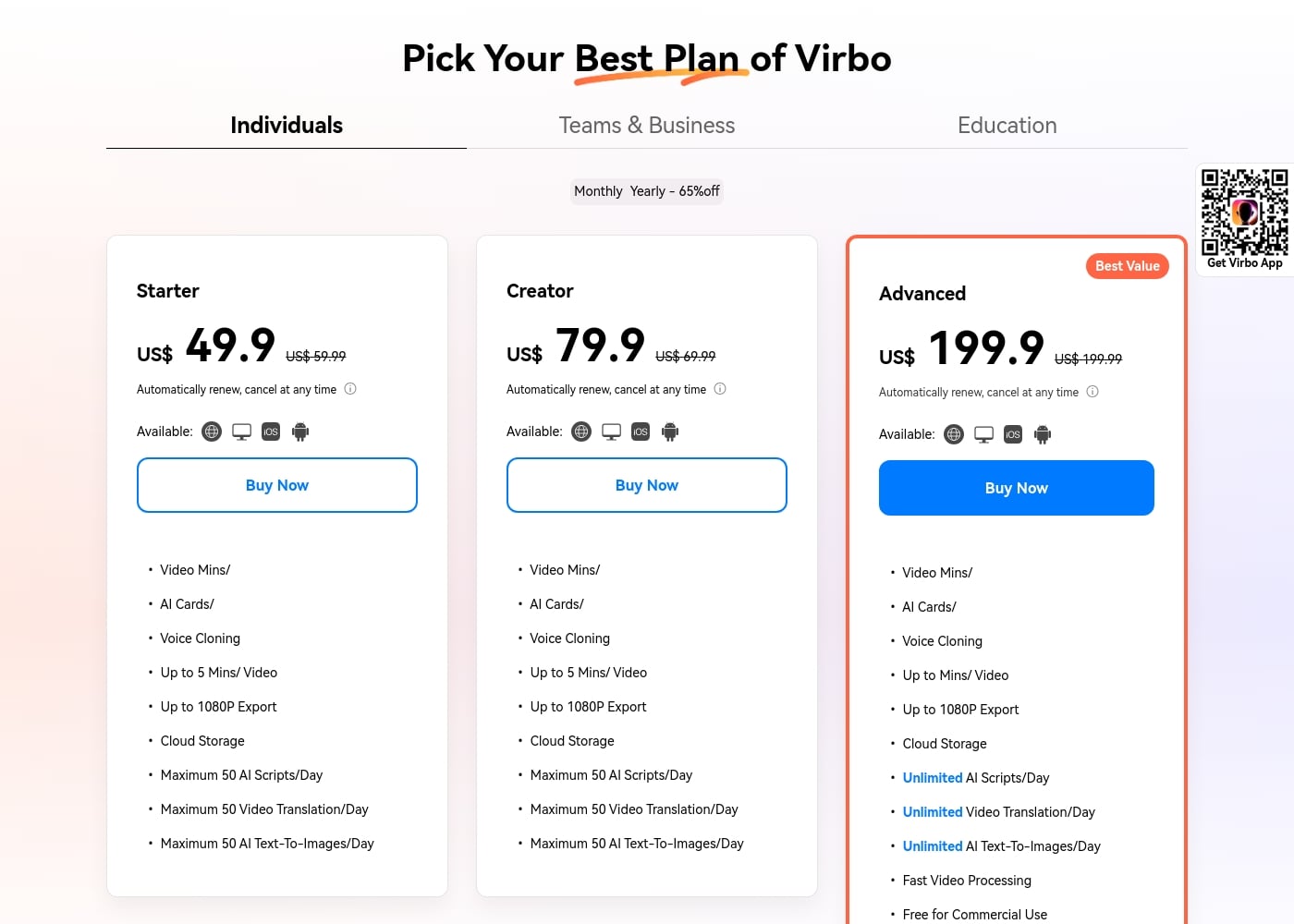 Pricing