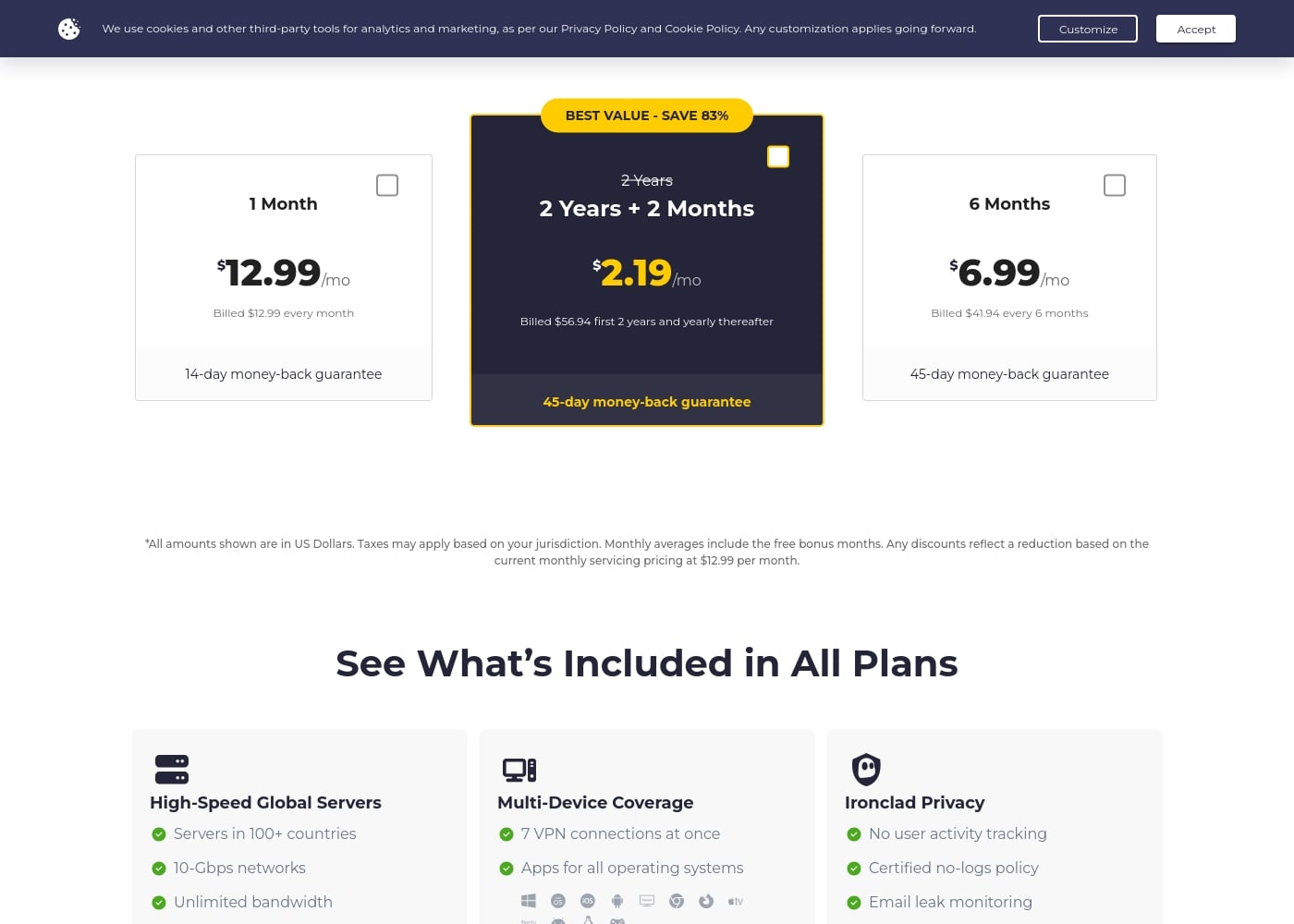 Pricing