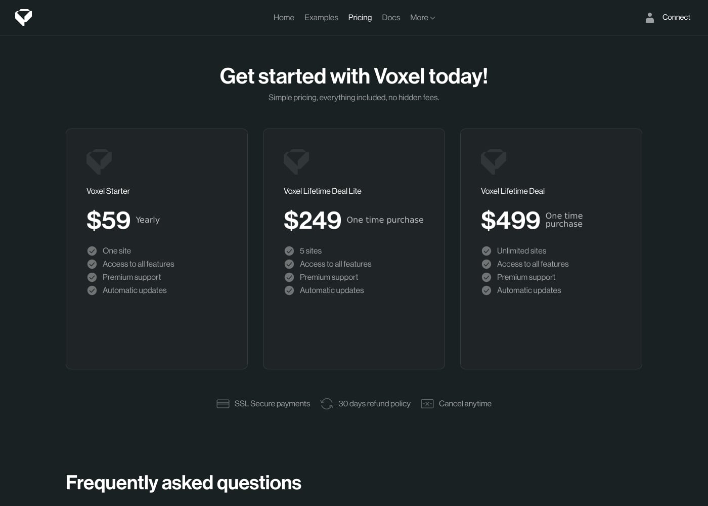 Pricing