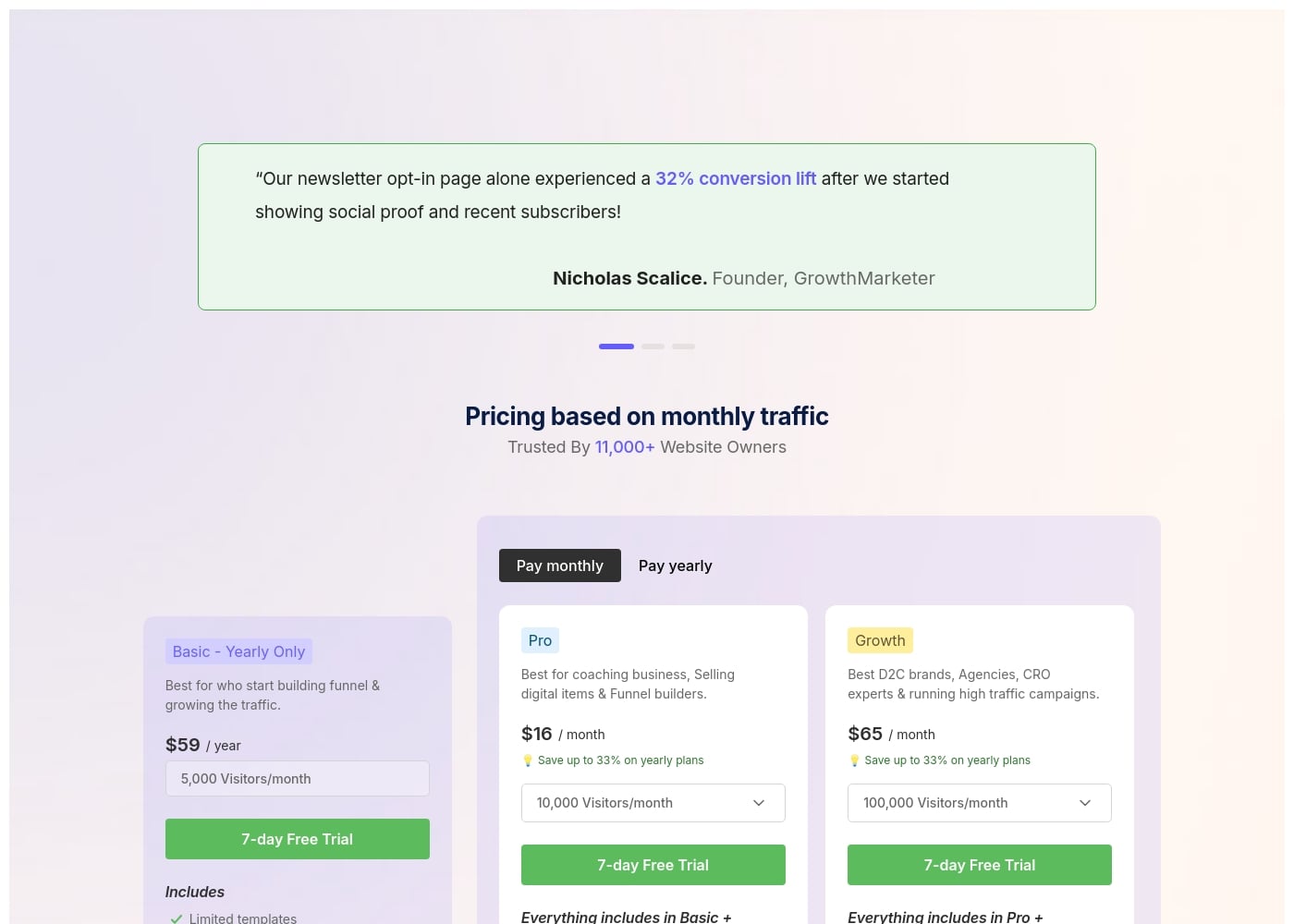 Pricing