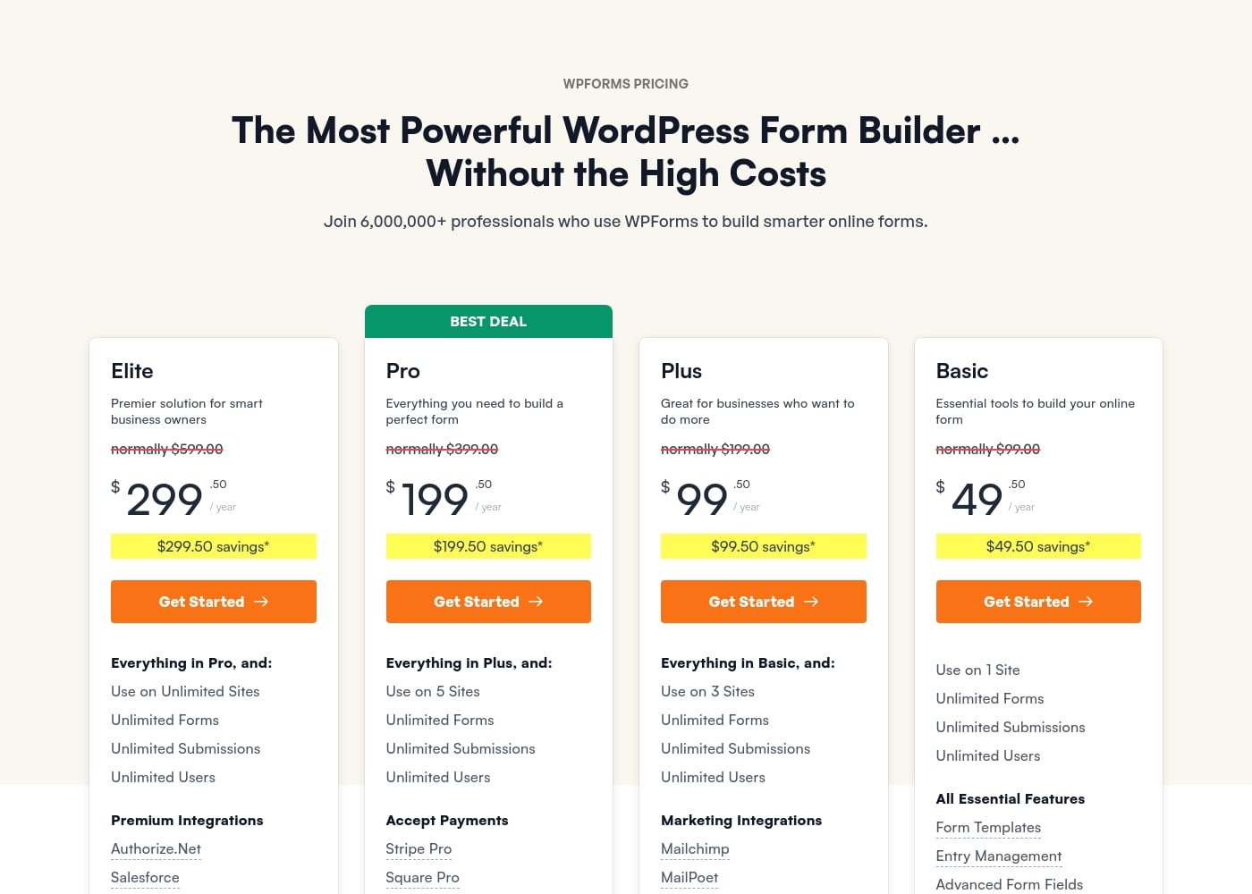 Pricing