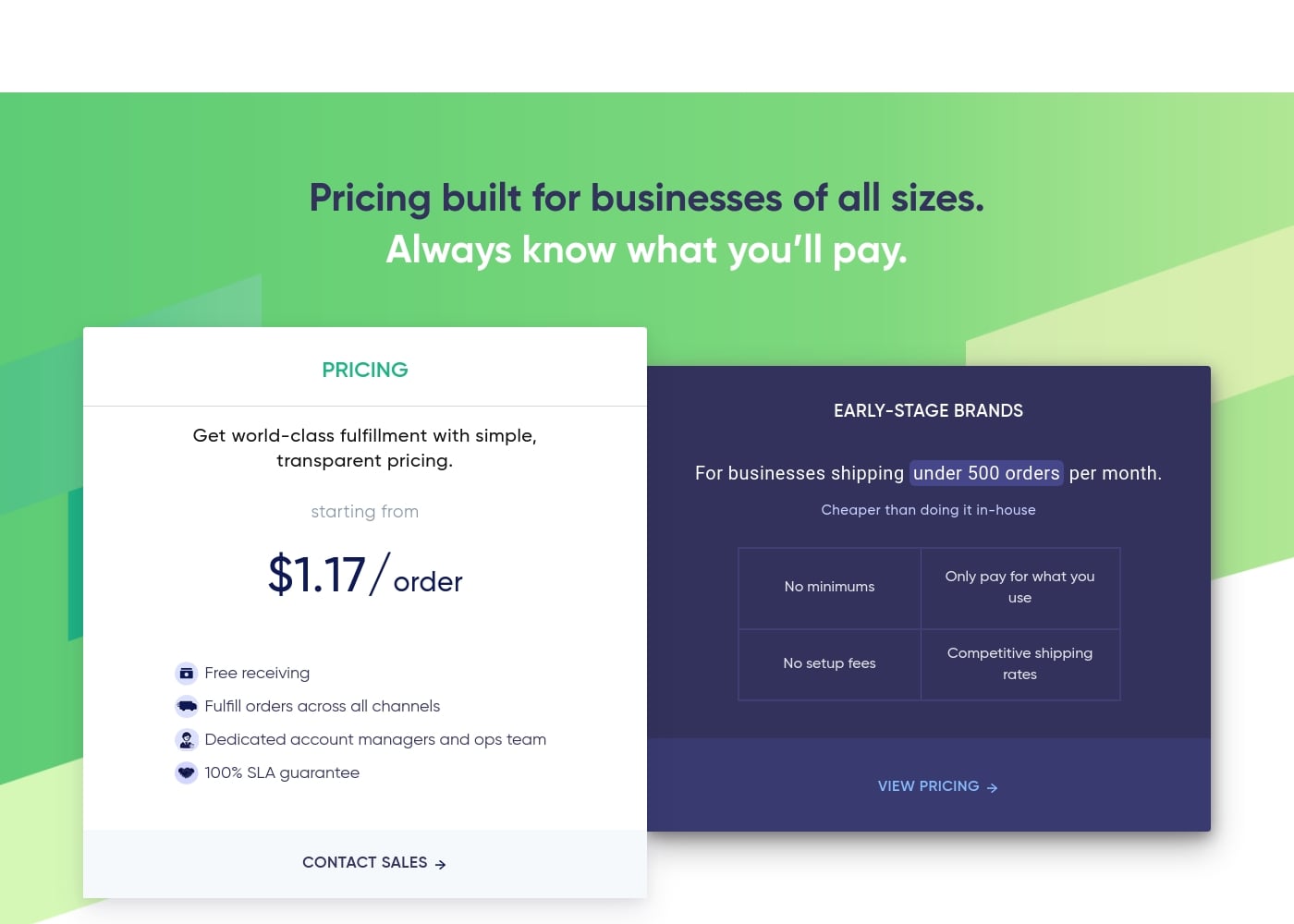 Pricing