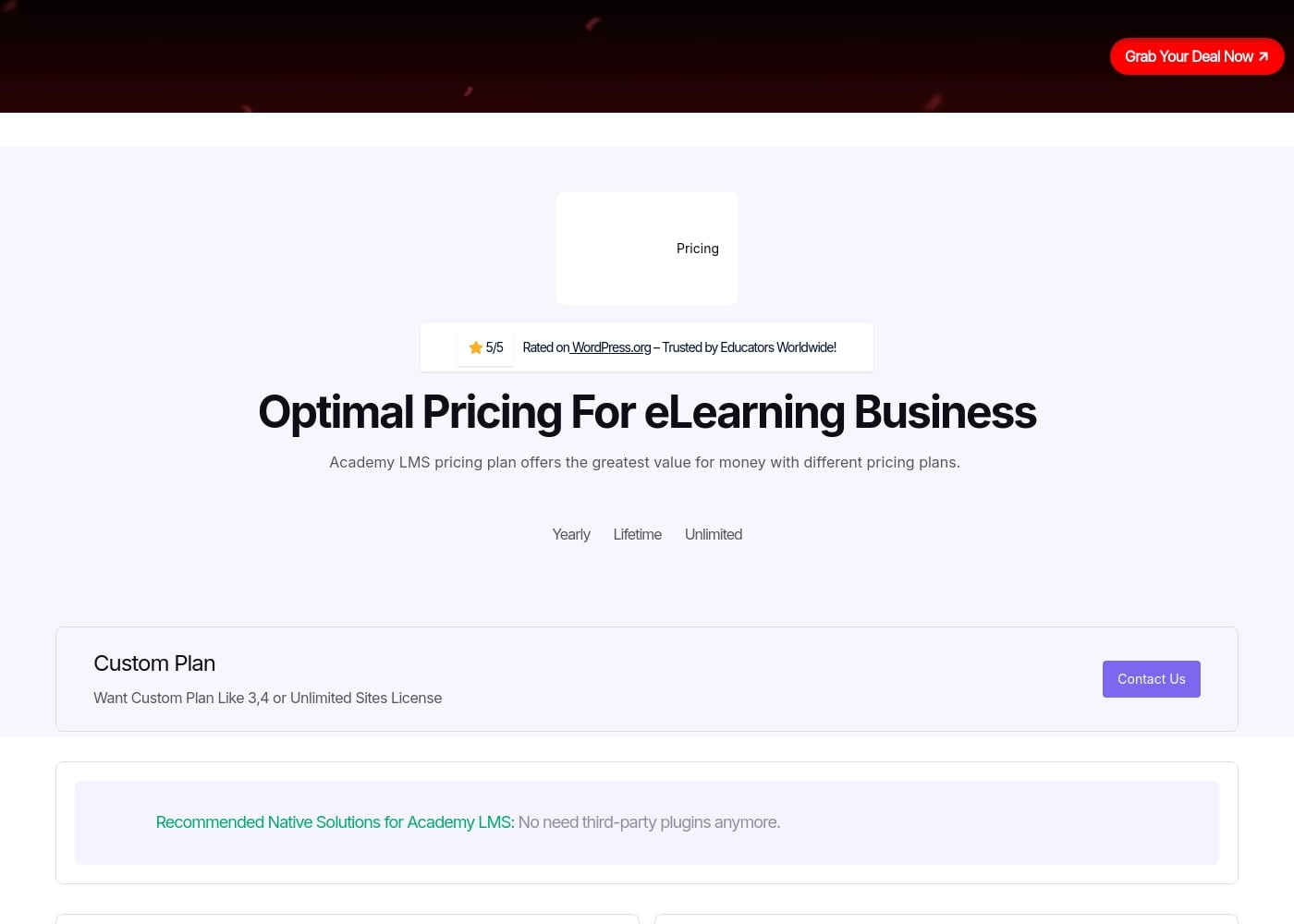 Pricing