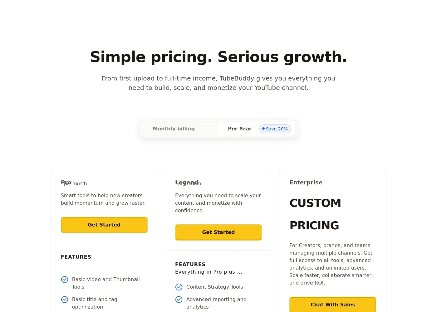 Pricing