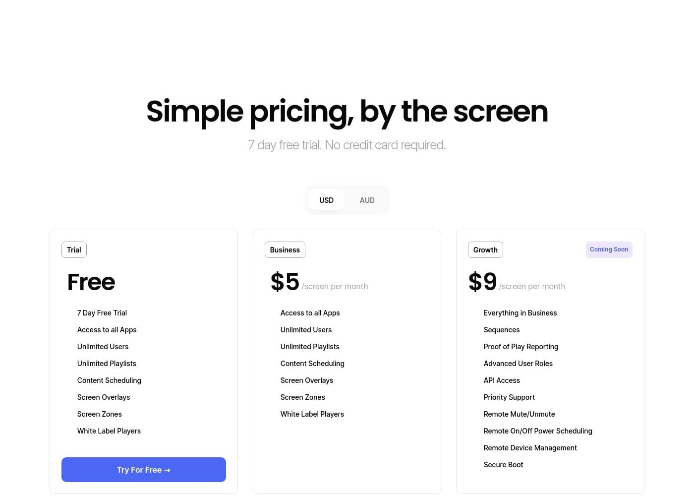 Pricing