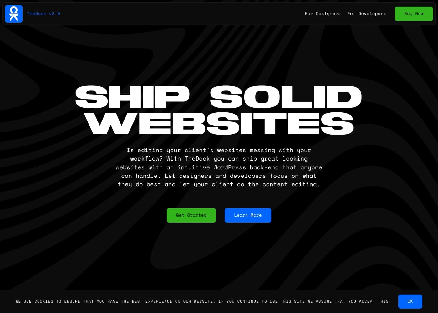 ภาพหน้าจอหลักของ TheDock