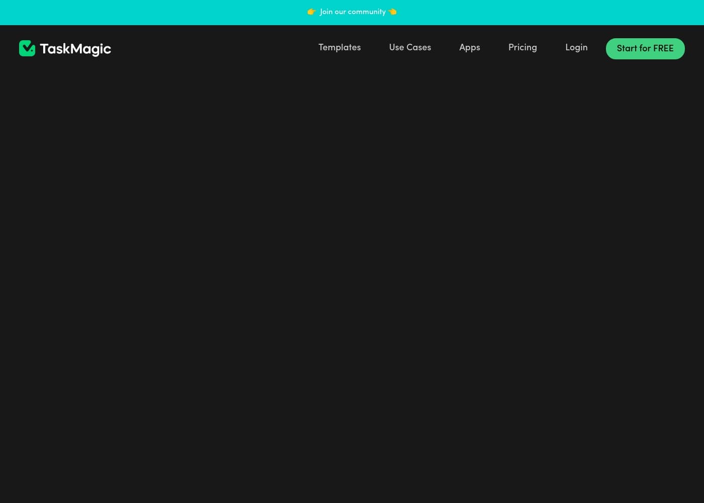 TaskMagic首页截图