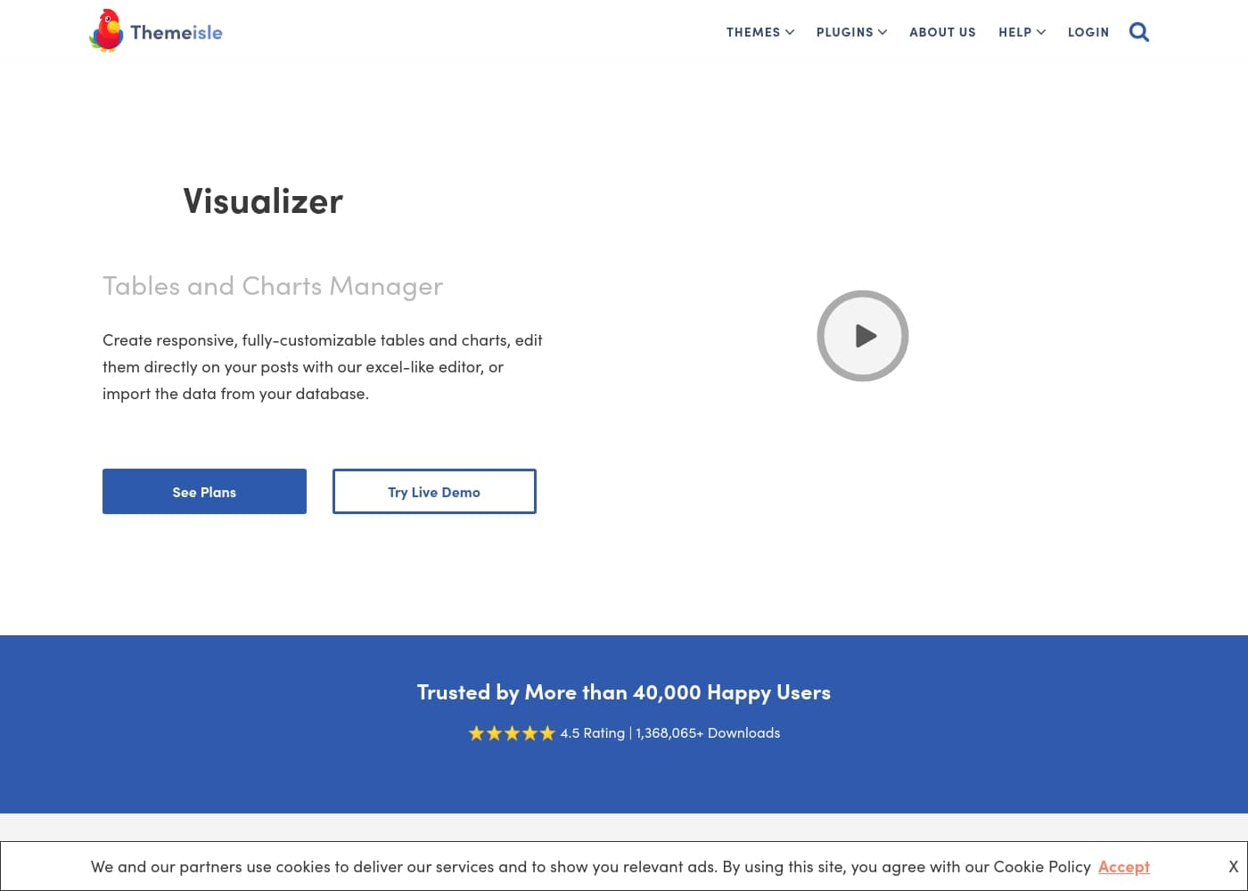 Visualizer首页截图