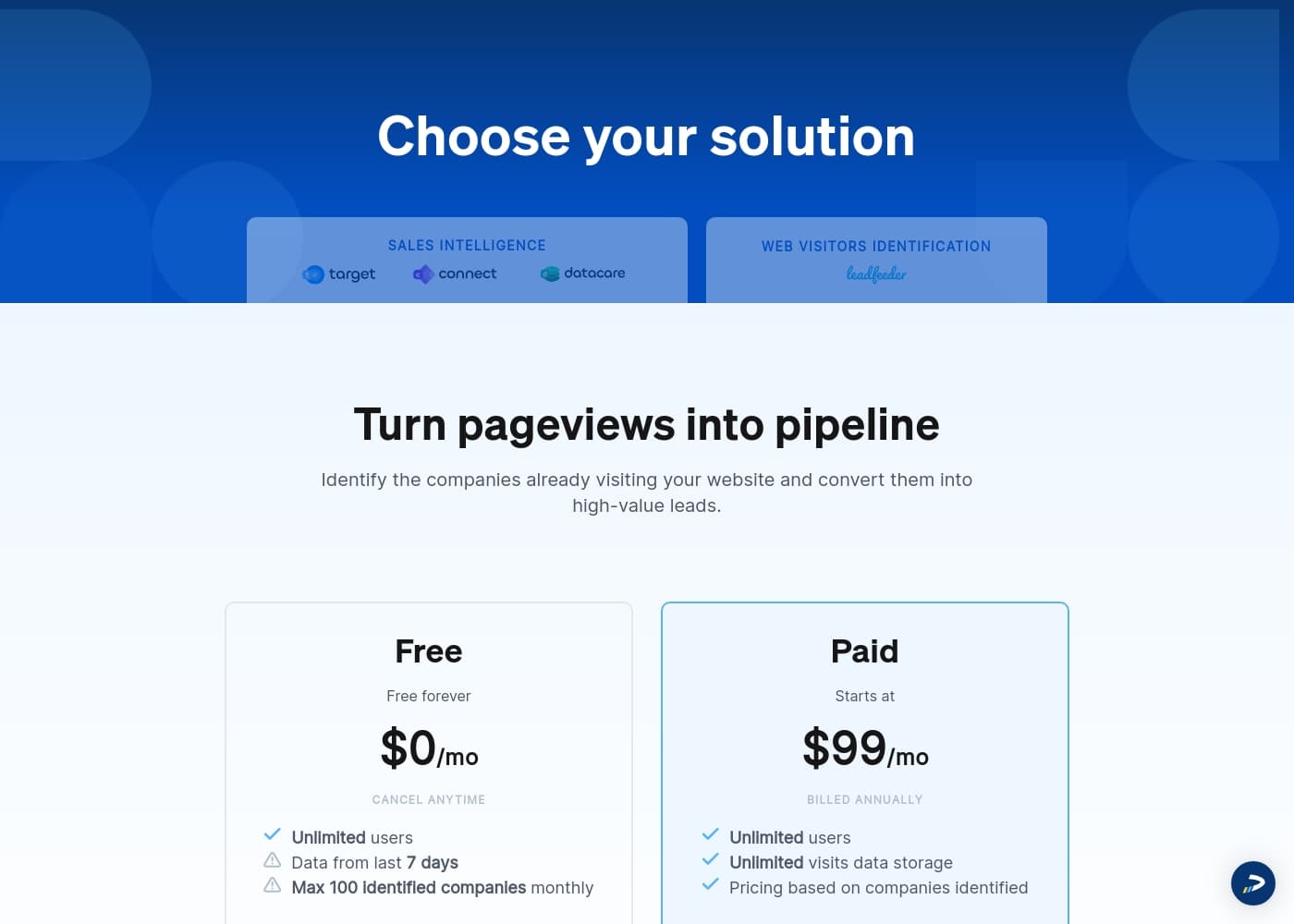Pricing