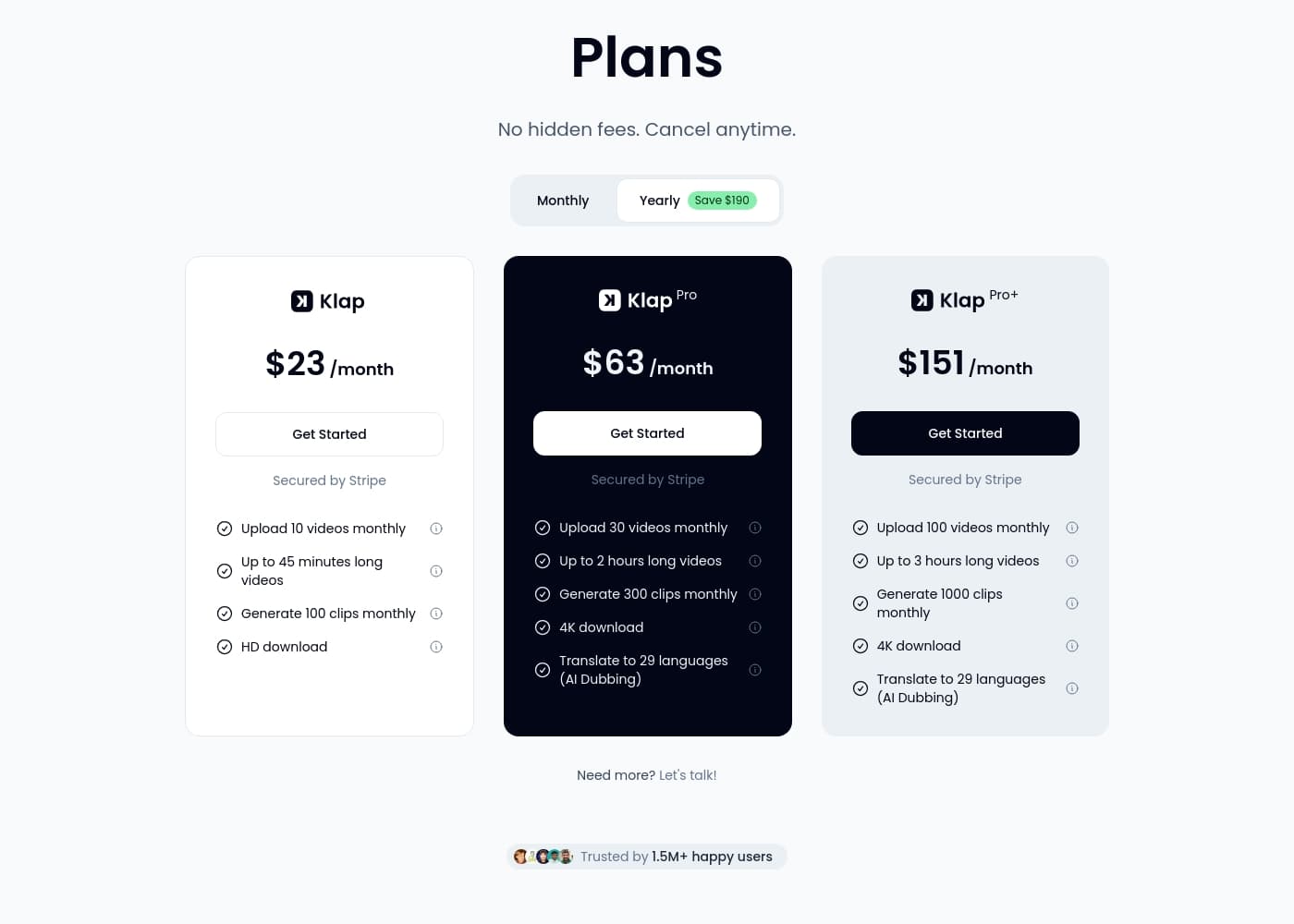 Pricing