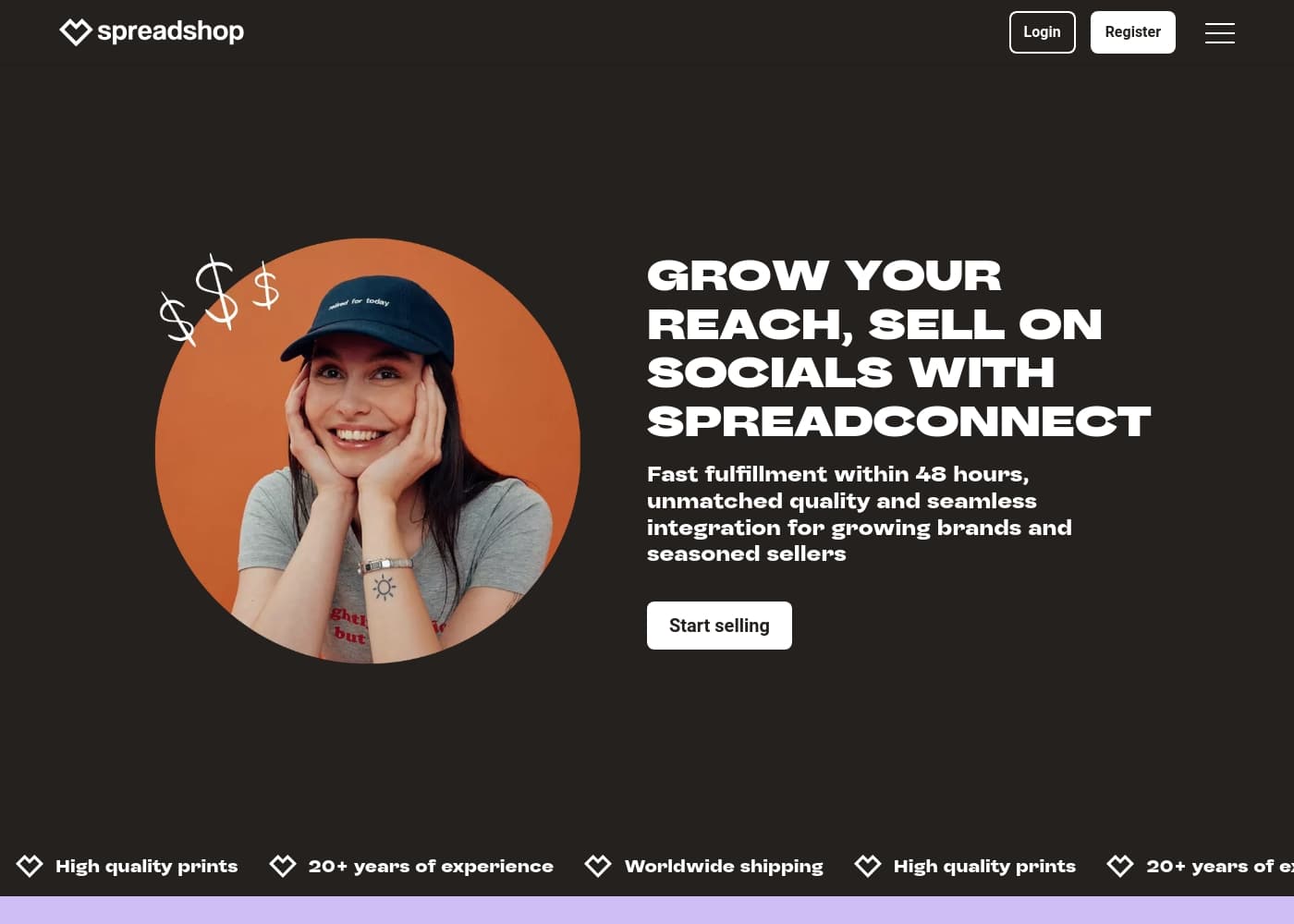 SPOD 홈페이지 스크린샷