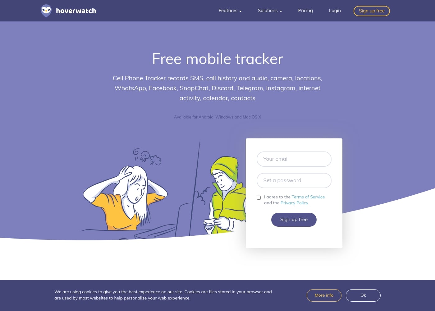Hoverwatch首页截图