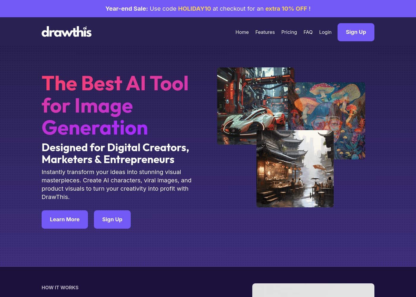 DrawThis Homepage-Screenshot