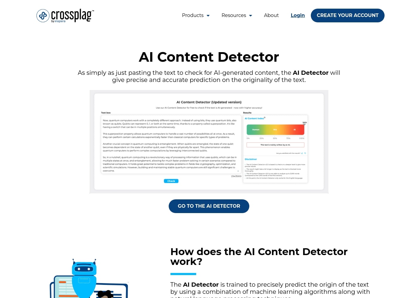 Crossplag首页截图