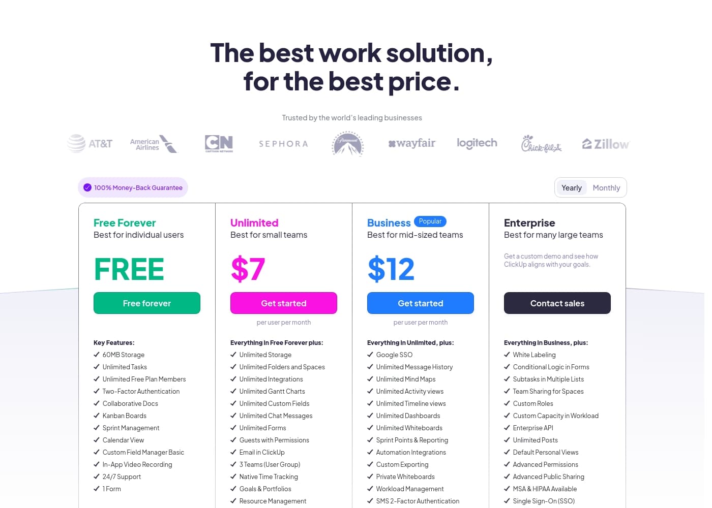Pricing