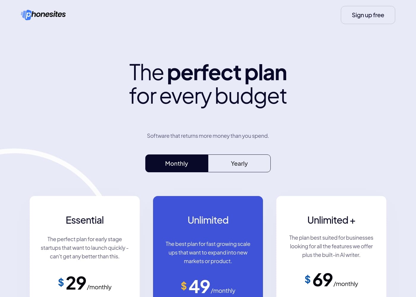 Pricing