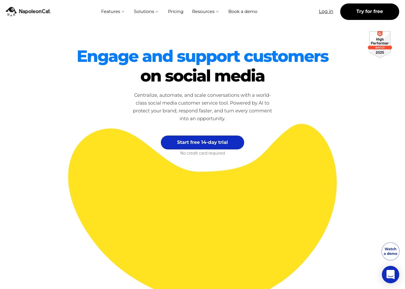 NapoleonCat首页截图