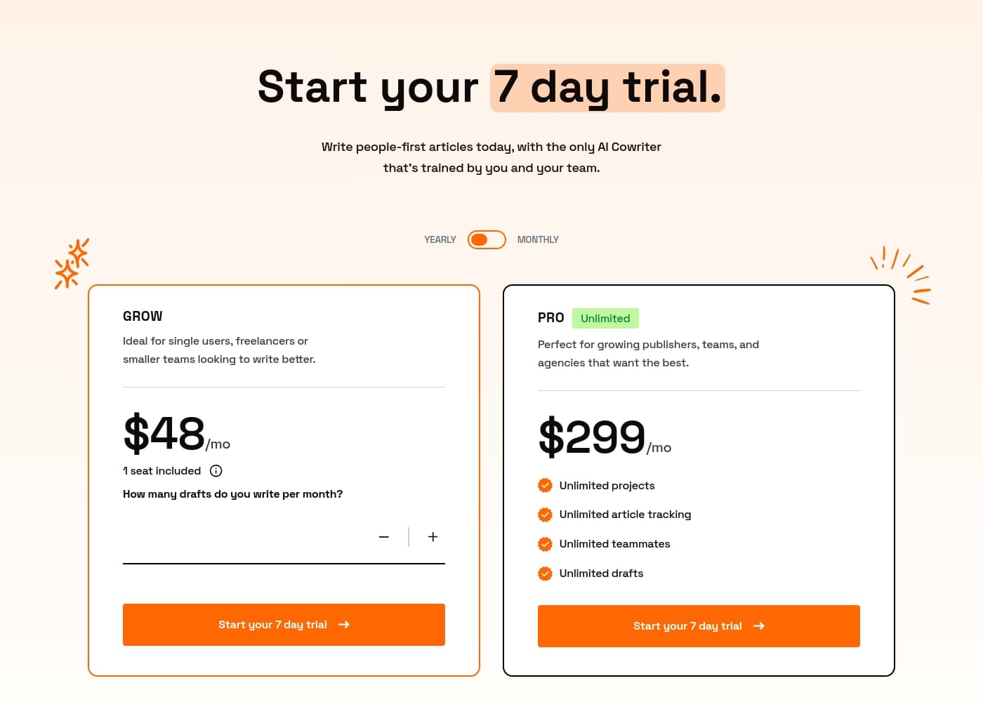 Pricing