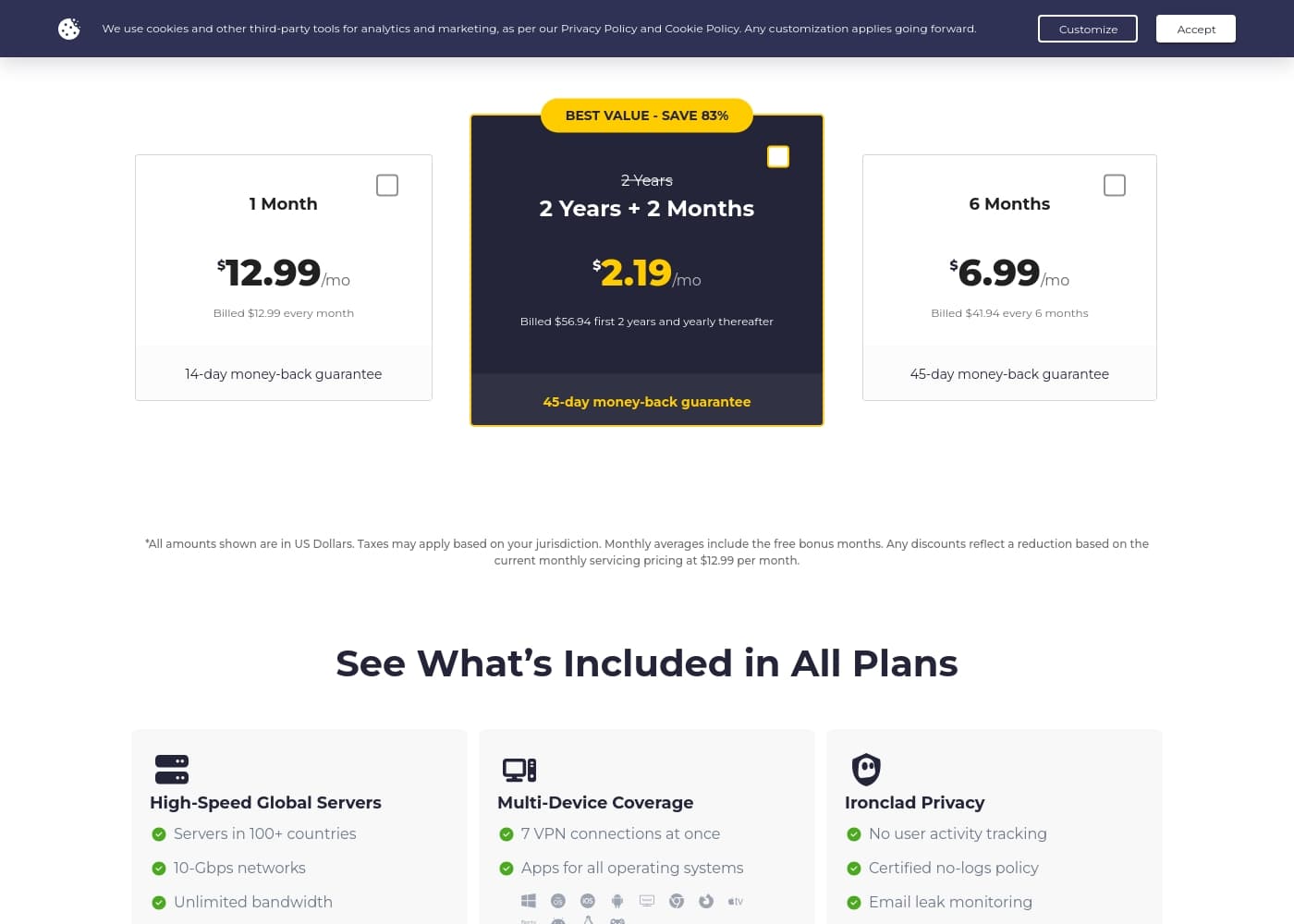 Pricing