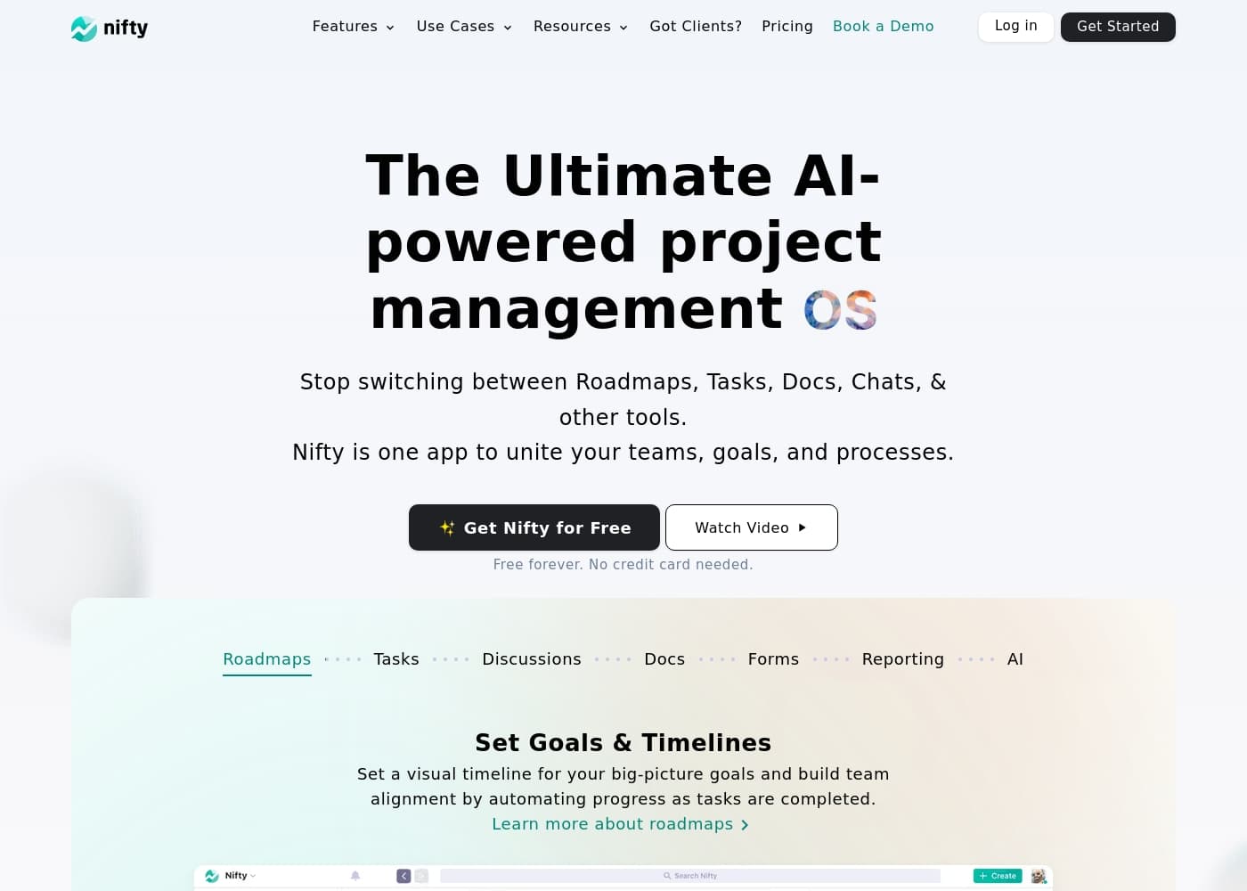 Niftyのホームページスクリーンショット