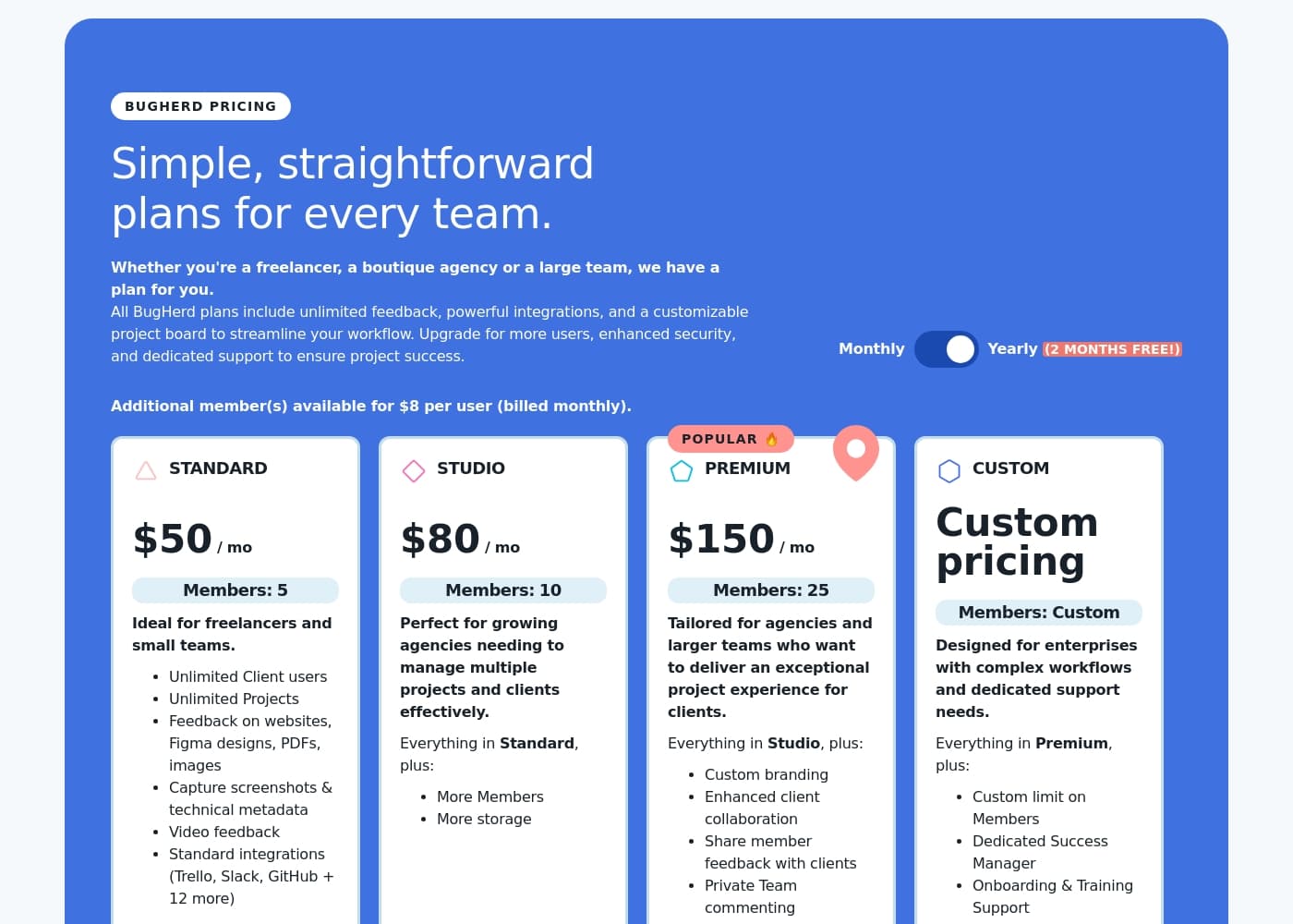 Pricing