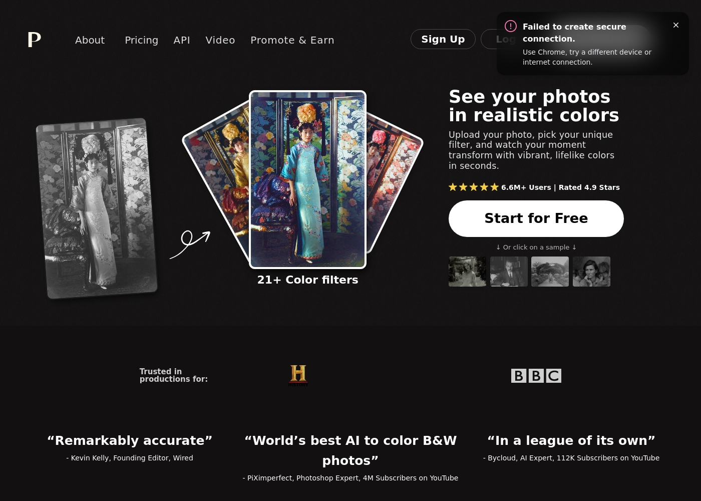 Palette.fm pricing screenshot