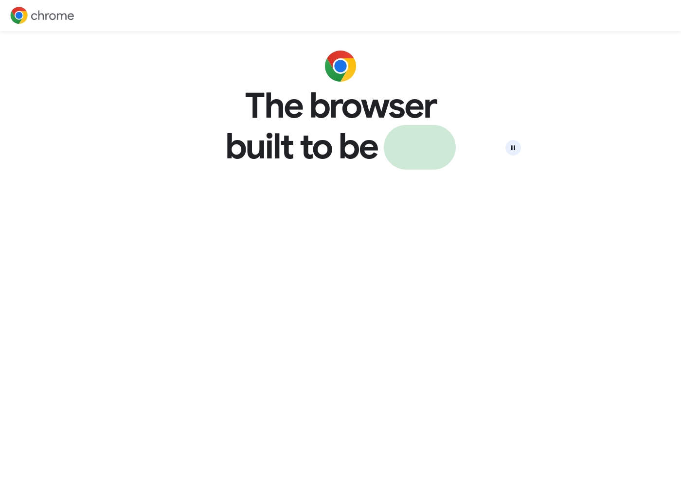 Chrome pricing screenshot