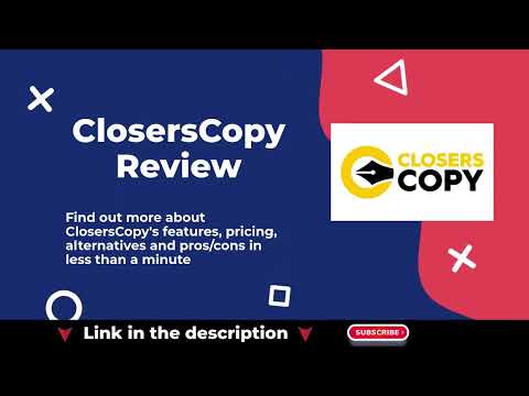 ClosersCopy Review - AI Content Generator #Ciroapp