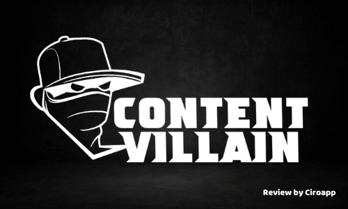 Content Villain Review and Pricing 2024 – AI Powered Content Generation