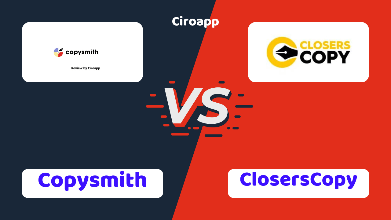 Copysmith vs ClosersCopy