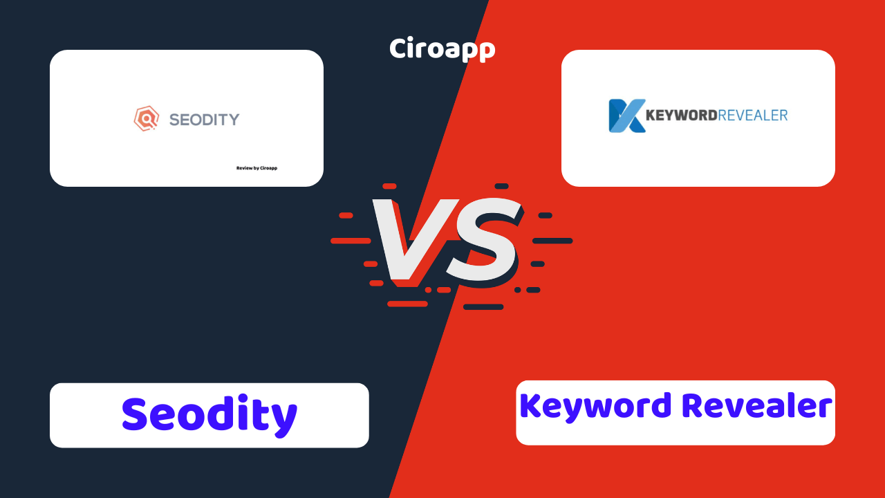 Seodity vs Keyword Revealer