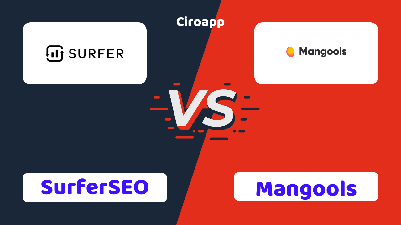 SurferSEO vs Mangools