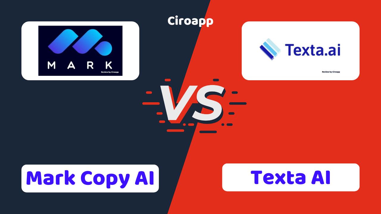 Mark Copy AI vs Texta AI