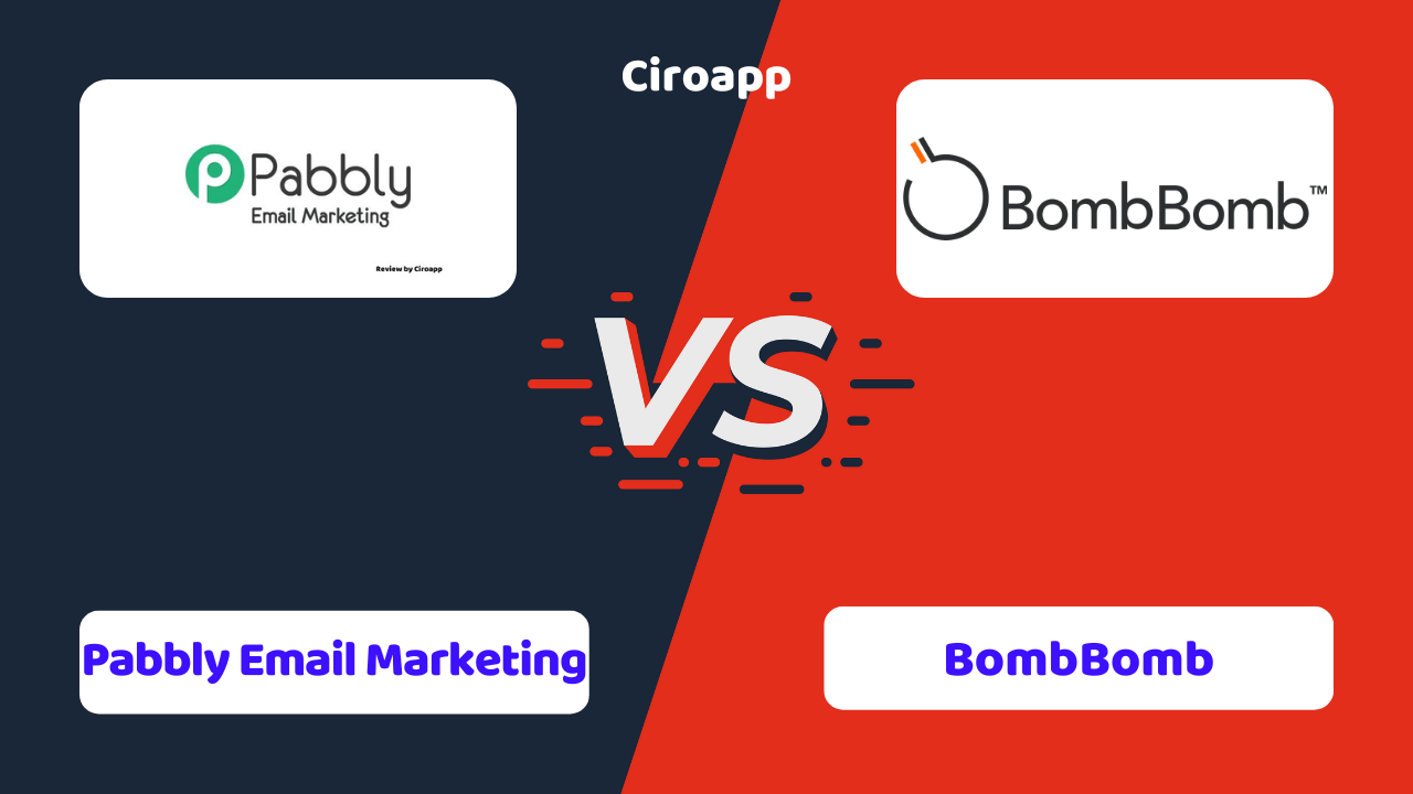 Pabbly Email Marketing vs BombBomb