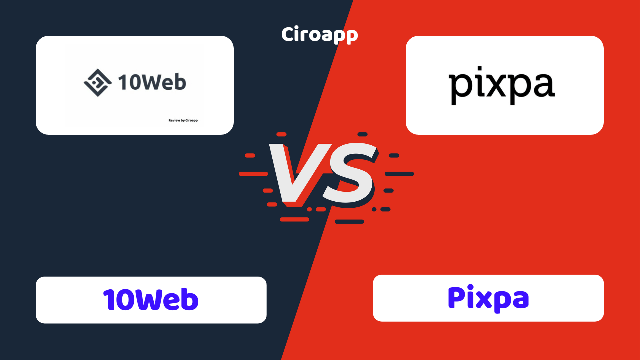 10Web vs بيكسبا