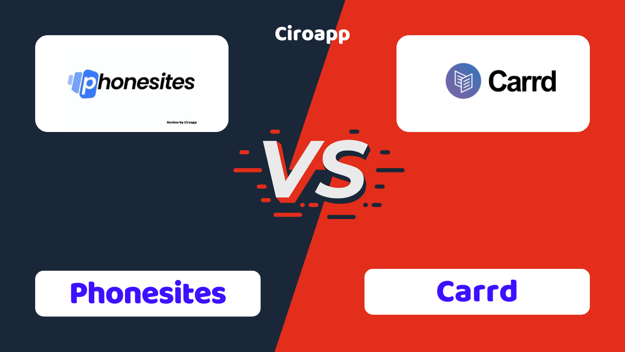 Phonesites vs Carrd