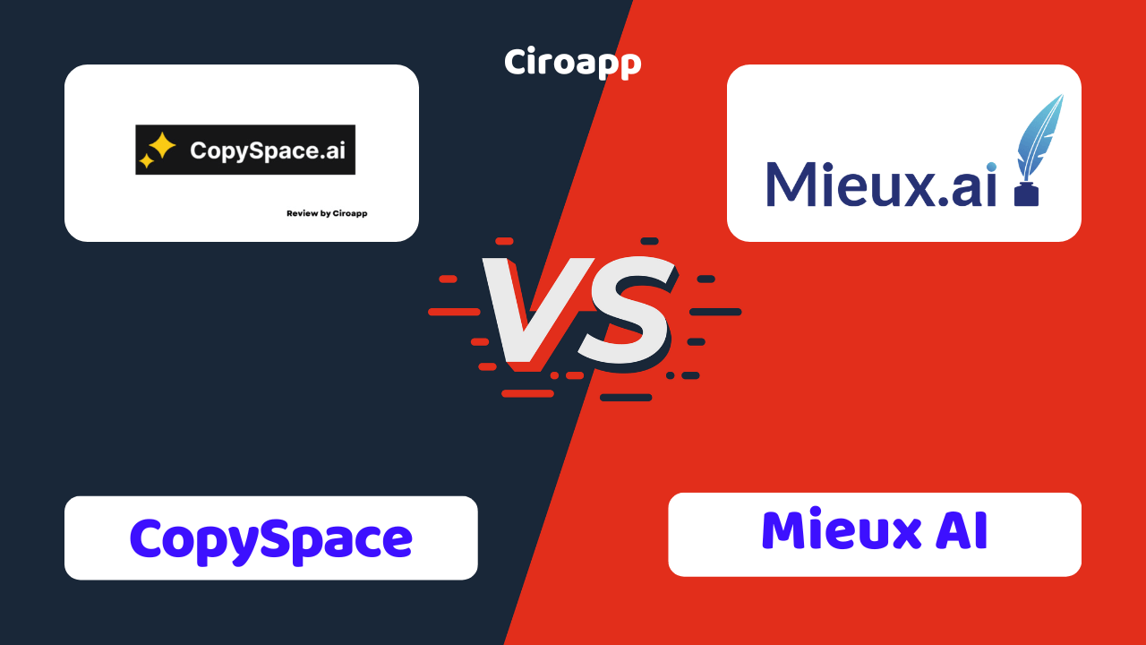 CopySpace vs Mieux AI