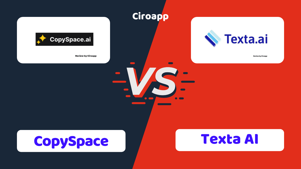 CopySpace vs Texta AI