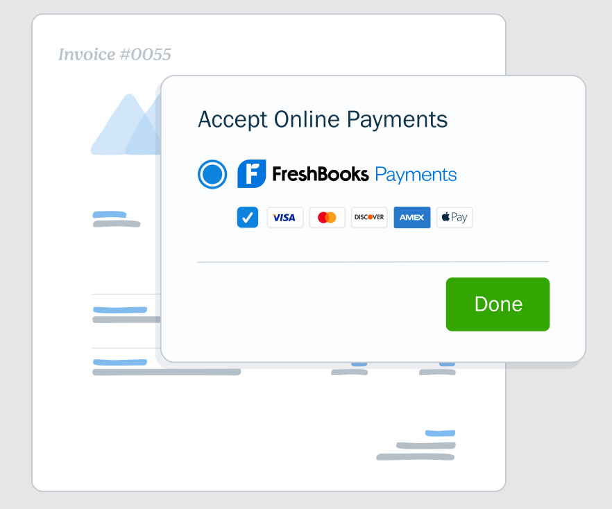 Freshbooks-Zahlung