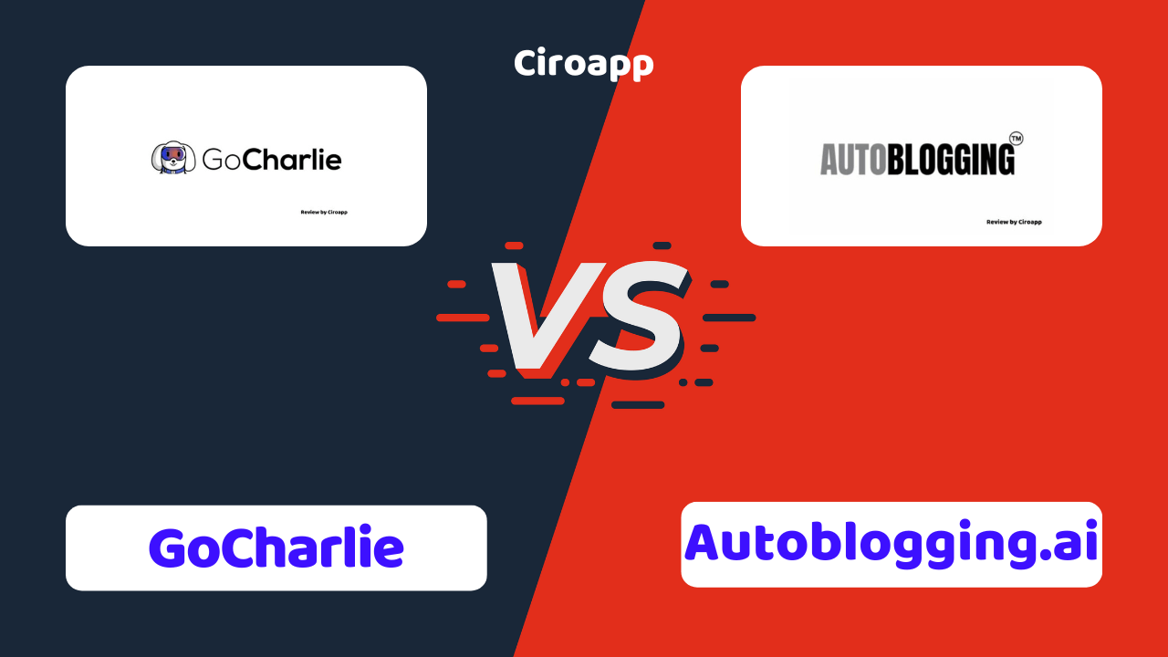 GoCharlie vs Autoblogging.ai