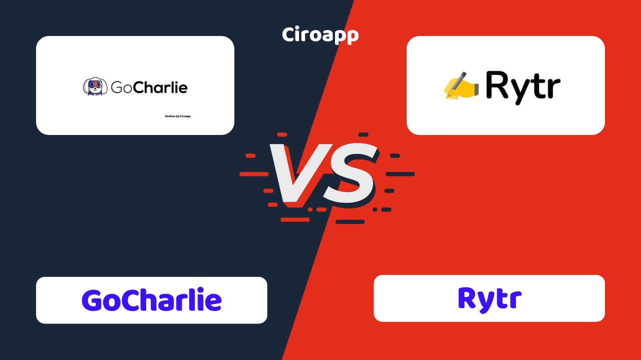 GoCharlie vs Rytr